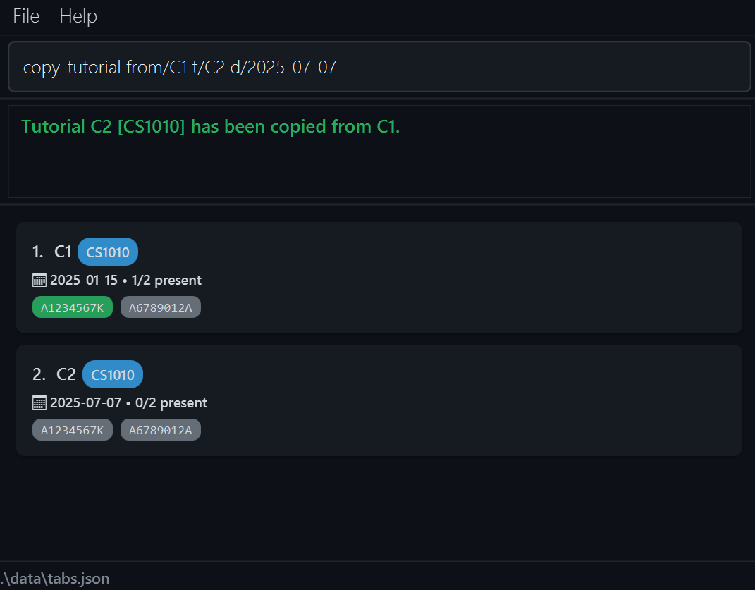 copy command